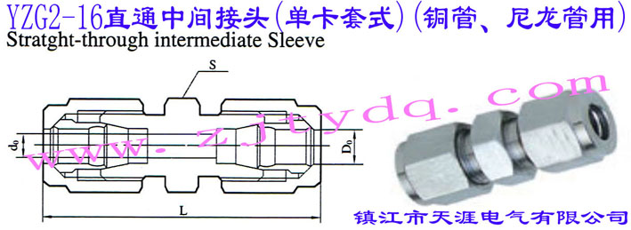 YZG2-16ֱͨg^(οʽ)(~)Straight-through Intermediate Sleeve